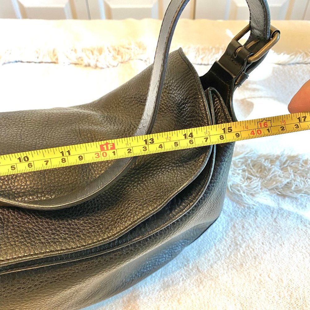 CYNTHIA ROWLEY PEBBLE LEATHER SHOULDER BAG - Picture 4 of 10